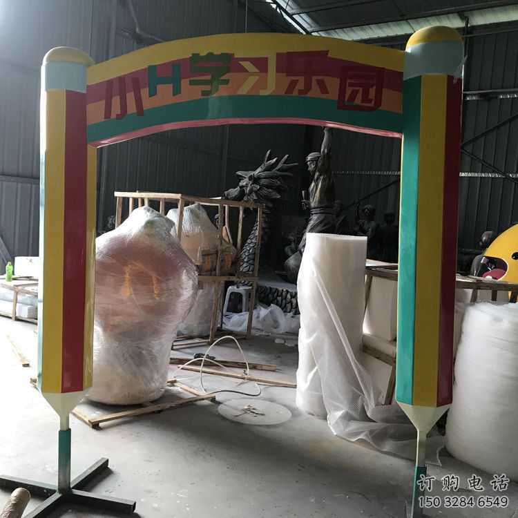 中式铅笔雕塑厂家 创意抽象小品 游乐场不锈钢铅笔雕塑厂 中式铅笔雕塑厂家 创意抽象小品 游乐场不锈钢铅笔雕塑厂