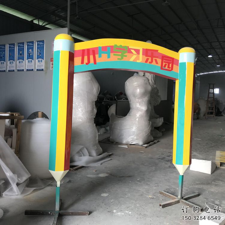几何铅笔雕塑厂家 幼儿园小品 创意不锈钢铅笔雕塑加工厂 几何铅笔雕塑厂家 幼儿园小品 创意不锈钢铅笔雕塑加工厂