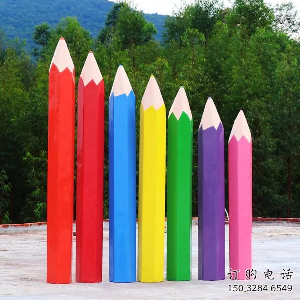 街头铅笔雕塑厂家 大型别墅区摆件 烤漆不锈钢铅笔雕塑厂 街头铅笔雕塑厂家 大型别墅区摆件 烤漆不锈钢铅笔雕塑厂