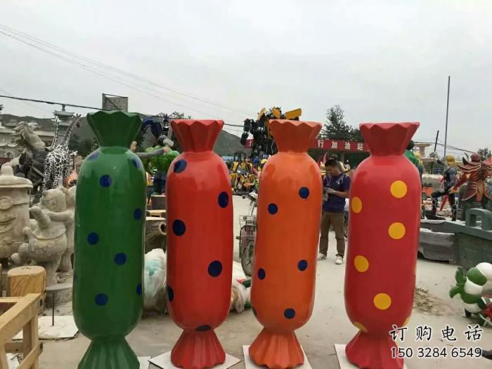 彩绘糖果雕塑厂家 抽象摆件 街头不锈钢糖果雕塑厂 彩绘糖果雕塑厂家 抽象摆件 街头不锈钢糖果雕塑厂