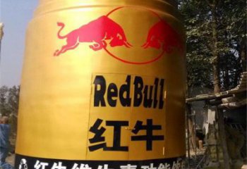 广场瓶子雕塑厂家 创意现代小品 烤漆不锈钢瓶子雕塑加工