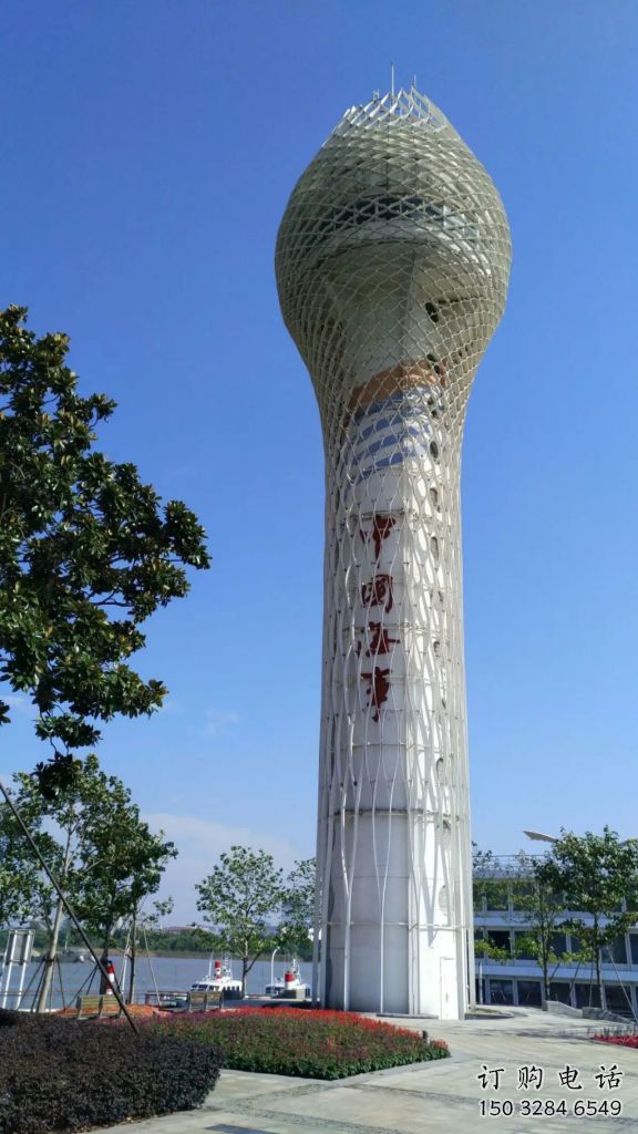 抽象话筒雕塑厂家 公园广场小品 大型不锈钢话筒雕塑厂