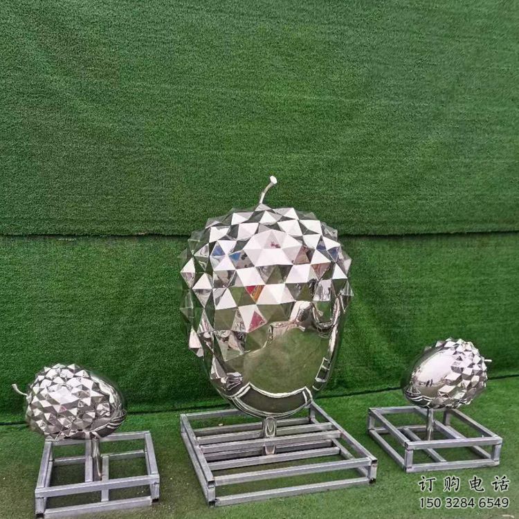 公园松塔雕塑厂家 异形户外摆件 现代不锈钢松塔雕塑厂 公园松塔雕塑厂家 异形户外摆件 现代不锈钢松塔雕塑厂