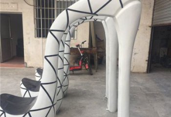 大型高跟鞋雕塑厂家 公园小品 抽象高跟鞋雕塑加工