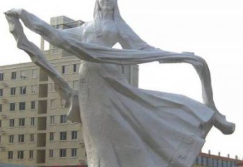 广场哈达雕塑厂家 公园抽象小品 