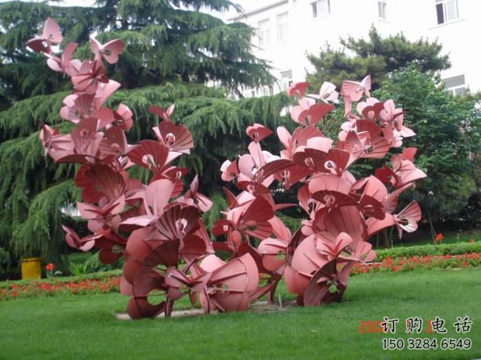 烤漆蝴蝶树雕塑厂家 广场现代小品 户外不锈钢蝴蝶树雕塑厂 烤漆蝴蝶树雕塑厂家 广场现代小品 户外不锈钢蝴蝶树雕塑厂