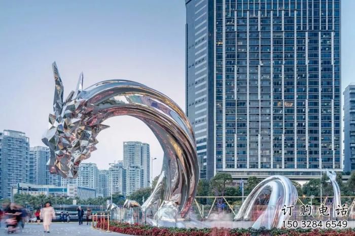 异形龙头雕塑厂家 现代公园小品 广场不锈钢龙头雕塑厂 异形龙头雕塑厂家 现代公园小品 广场不锈钢龙头雕塑厂