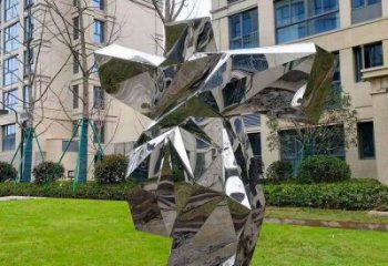 抽象太极雕塑厂家 异形户外小品 烤漆太极雕塑厂