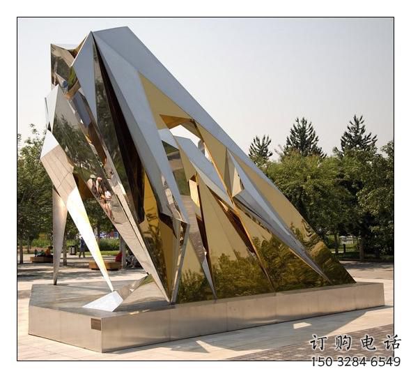 镜面竹子雕塑厂家 大型摆件 现代不锈钢竹子雕塑厂 镜面竹子雕塑厂家 大型摆件 现代不锈钢竹子雕塑厂