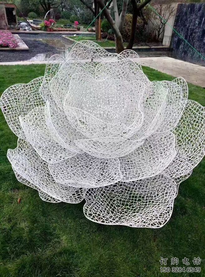 镂空月季花雕塑厂家 园林小品 大型不锈钢月季花雕塑厂 镂空月季花雕塑厂家 园林小品 大型不锈钢月季花雕塑厂