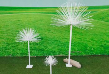广场蒲公英雕塑厂家 抽象小品  大型不锈钢蒲公英雕塑厂