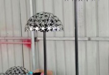 公园蒲公英雕塑厂家 户外摆件 大型不锈钢蒲公英雕塑定制