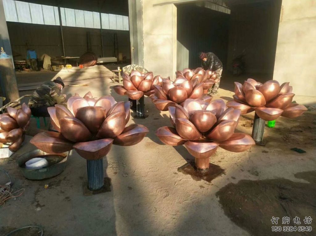 现代水莲雕塑厂家 大型别墅区摆件 抽象不锈钢水莲雕塑工厂 现代水莲雕塑厂家 大型别墅区摆件 抽象不锈钢水莲雕塑工厂