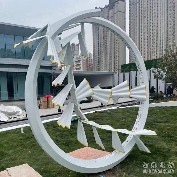 现代花环雕塑厂家 大型别墅区摆件 广场不锈钢花环雕塑厂 现代花环雕塑厂家 大型别墅区摆件 广场不锈钢花环雕塑厂