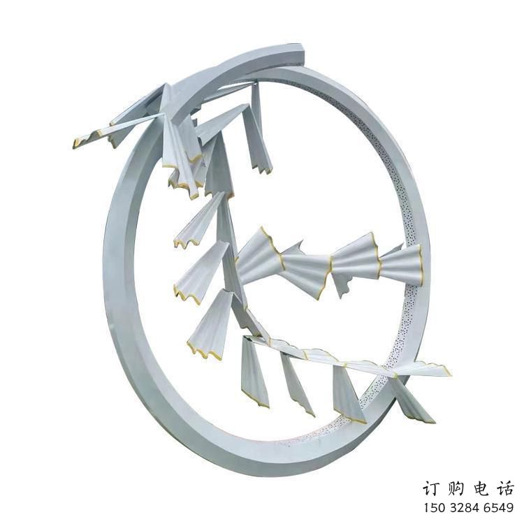 大型花环雕塑厂家 锻造小品 创意不锈钢花环雕塑厂 大型花环雕塑厂家 锻造小品 创意不锈钢花环雕塑厂
