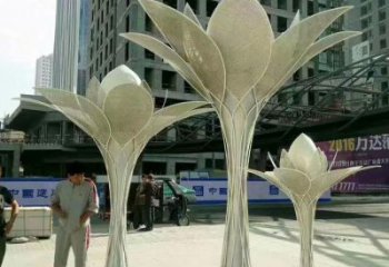抽象大树雕塑厂家 户外小品 大型不锈钢大树雕塑厂