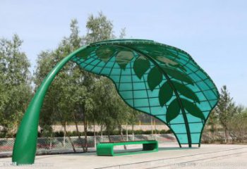 房地产芭蕉叶雕塑厂家 创意摆件 现代不锈钢芭蕉叶雕塑厂