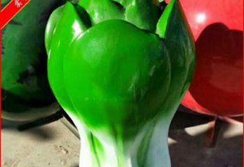 现代白菜雕塑厂家 大型别墅区摆件 仿真不锈钢白菜雕塑价格