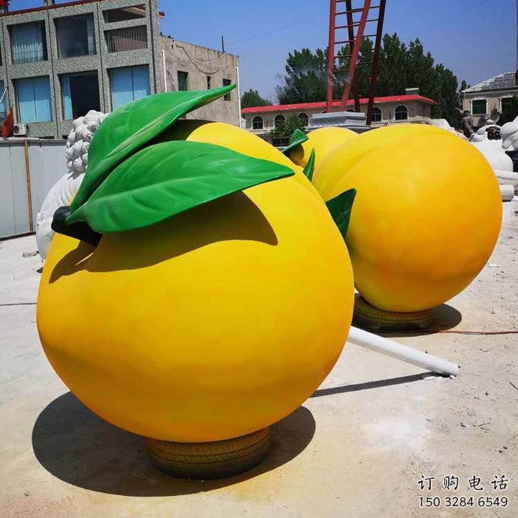 园林桃子雕塑厂家 彩绘小品 中式桃子雕塑厂 园林桃子雕塑厂家 彩绘小品 中式桃子雕塑厂