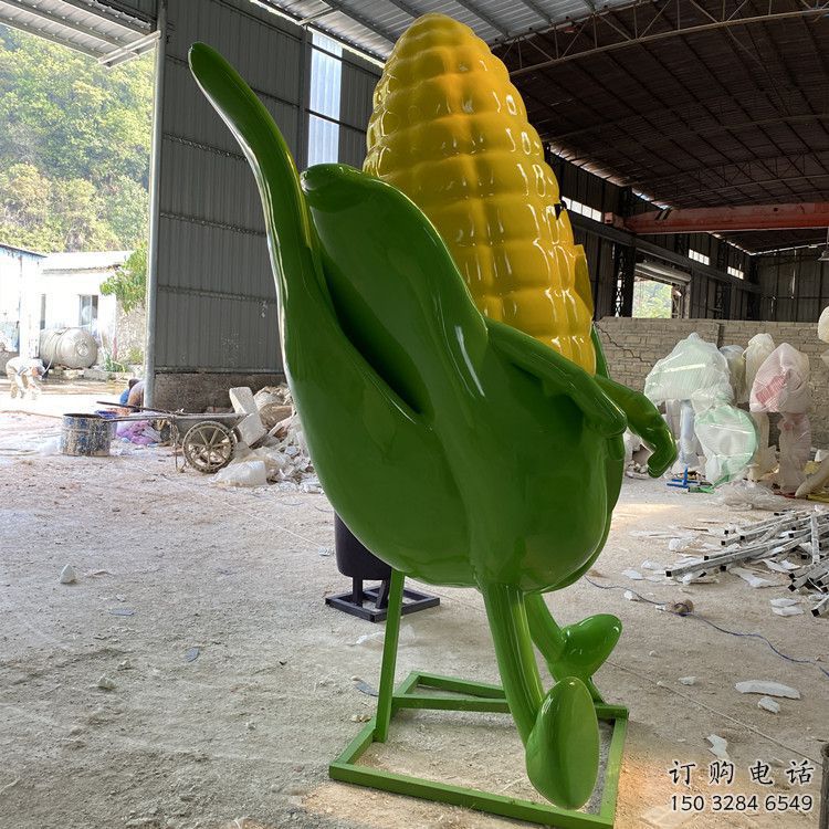 彩绘玉米雕塑厂家 创意摆件 街头玉米雕塑厂 彩绘玉米雕塑厂家 创意摆件 街头玉米雕塑厂