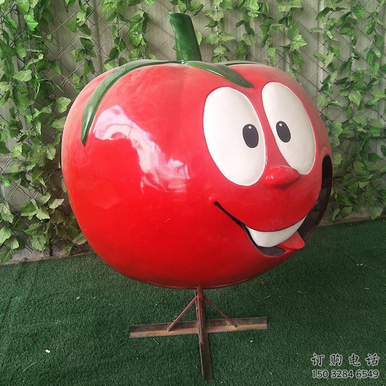创意番茄雕塑厂家 彩绘小品 公园番茄雕塑厂 创意番茄雕塑厂家 彩绘小品 公园番茄雕塑厂