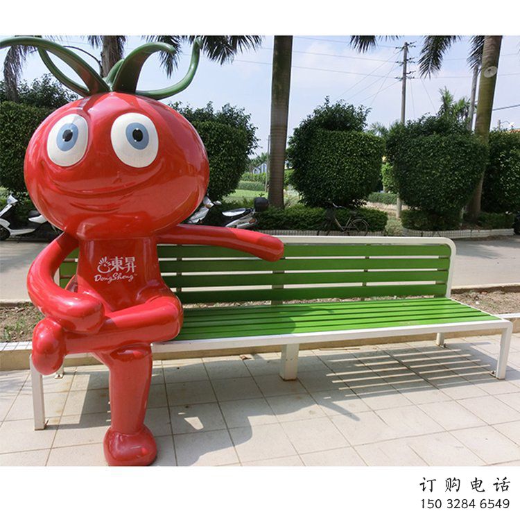 彩绘番茄雕塑厂家 公园广场摆件 街头番茄雕塑厂 彩绘番茄雕塑厂家 公园广场摆件 街头番茄雕塑厂