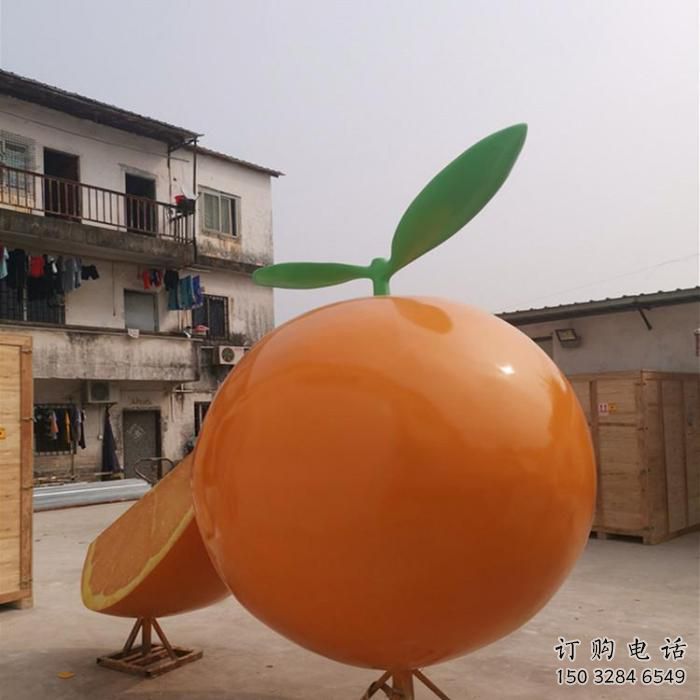 中式橙子雕塑厂家 果蔬小品 游乐场橙子雕塑价格 中式橙子雕塑厂家 果蔬小品 游乐场橙子雕塑价格
