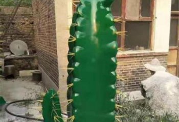 中式仙人掌雕塑厂家 公园小品 广场现代仙人掌雕塑厂