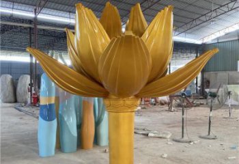 创意紫荆花雕塑厂家 户外小品 公园不锈钢紫荆花雕塑厂
