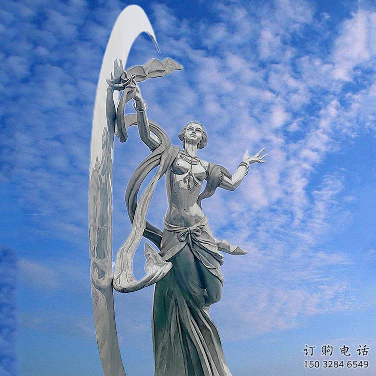 大型飞天雕塑厂家 锻造小品 公园不锈钢飞天雕塑产品 大型飞天雕塑厂家 锻造小品 公园不锈钢飞天雕塑产品