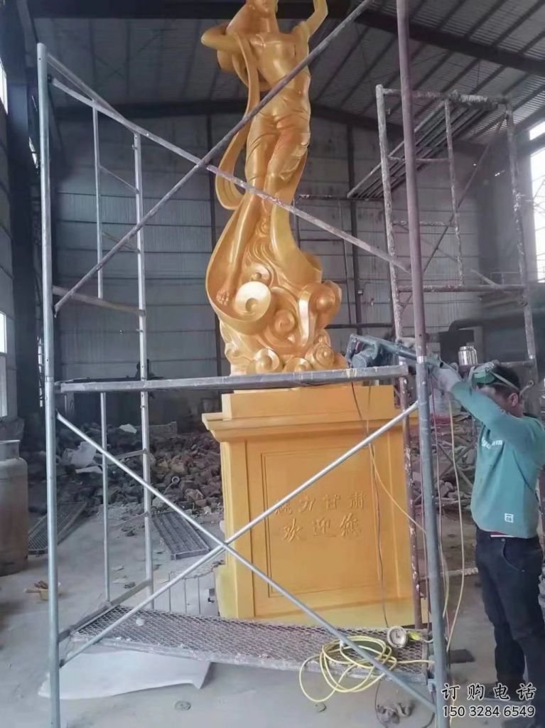 仿古飞天雕塑厂家 公园小品 房地产不锈钢飞天雕塑定做 仿古飞天雕塑厂家 公园小品 房地产不锈钢飞天雕塑定做