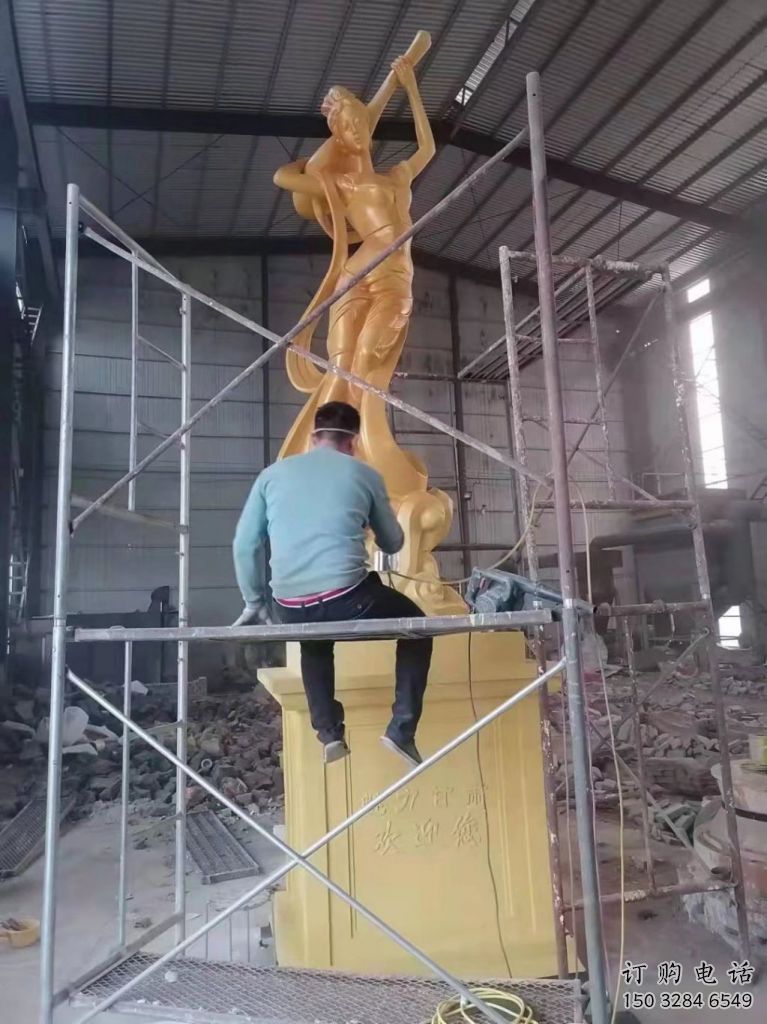 房地产飞天雕塑厂家 园林摆件 锻造不锈钢飞天雕塑制作 房地产飞天雕塑厂家 园林摆件 锻造不锈钢飞天雕塑制作