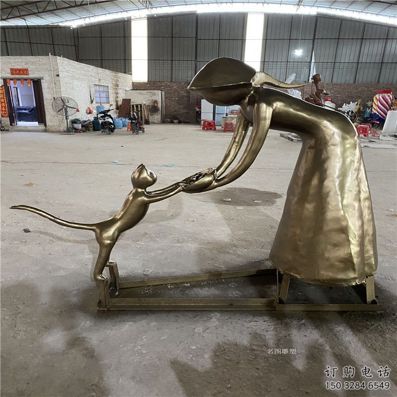 广场母子雕塑厂家 现代小品 仿古不锈钢母子雕塑加工 广场母子雕塑厂家 现代小品 仿古不锈钢母子雕塑加工