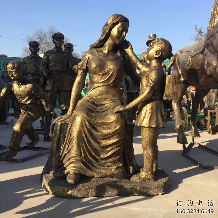 公园母爱雕塑厂家 户外摆件 现代不锈钢母爱雕塑厂 公园母爱雕塑厂家 户外摆件 现代不锈钢母爱雕塑厂