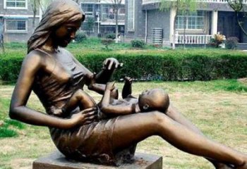 街头母爱雕塑厂家 大型别墅区摆件 户外不锈钢母爱雕塑制作