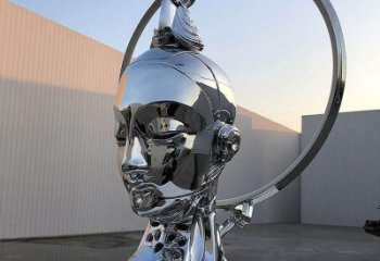 现代肖像雕塑厂家 别墅区摆件  大型不锈钢肖像雕塑价格
