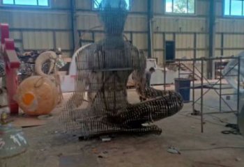 异形肖像雕塑厂家 公园小品  抽象不锈钢肖像雕塑厂