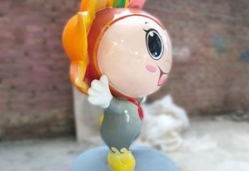 广场笑脸雕塑厂家 创意小品  现代笑脸雕塑厂