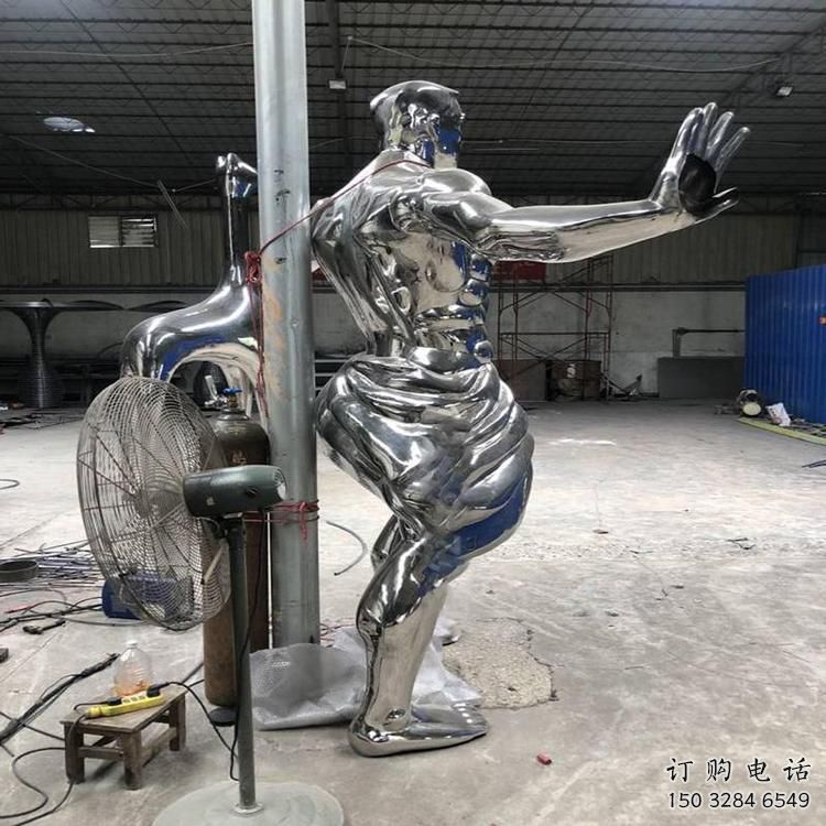 镜面武士雕塑厂家 公园小品 房地产武士雕塑厂 镜面武士雕塑厂家 公园小品 房地产武士雕塑厂