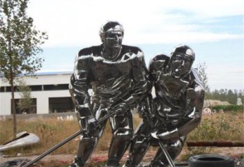 喷漆武士雕塑厂家 中式小品  大型现代武士雕塑厂
