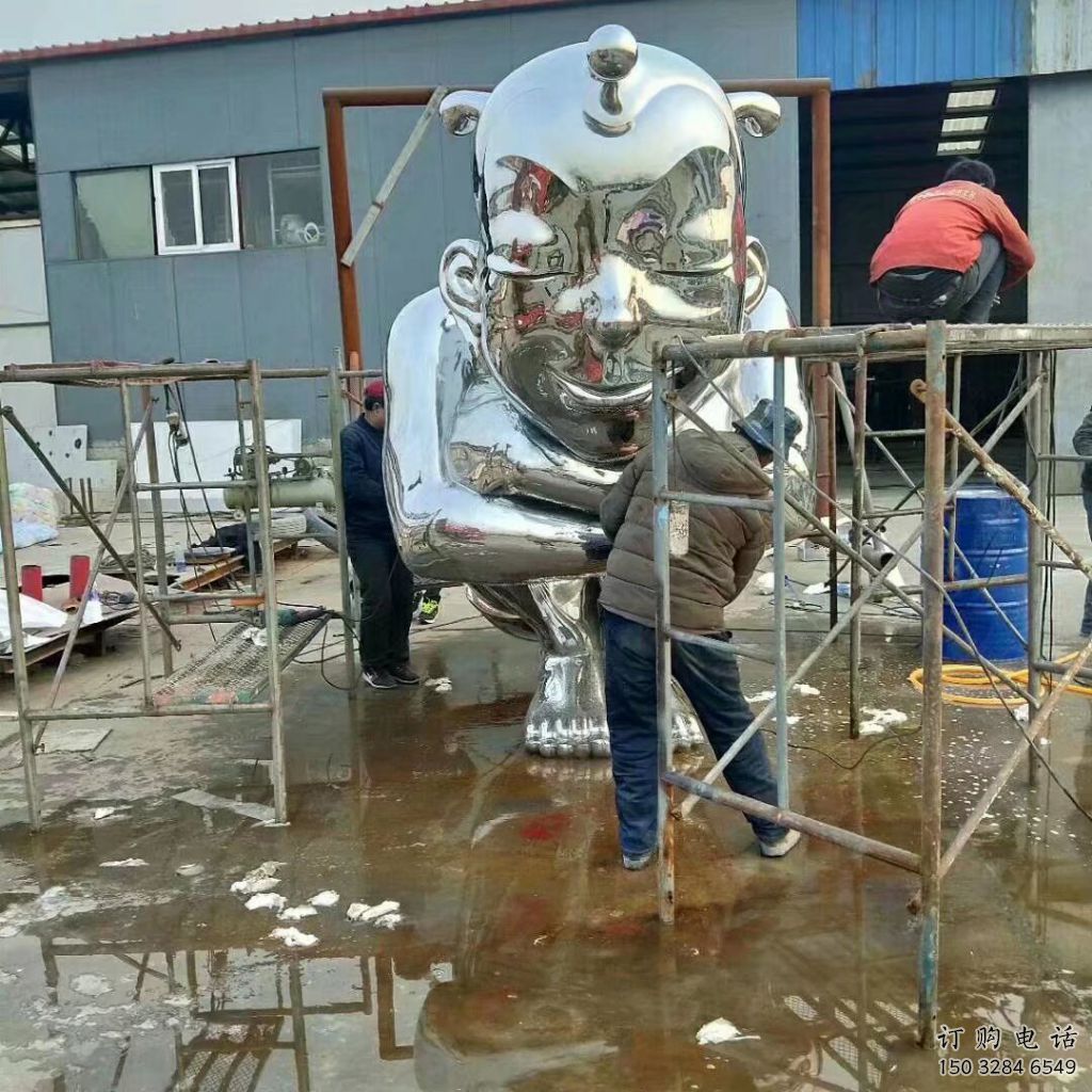 街头娃娃雕塑厂家 大型别墅区摆件 抽象不锈钢娃娃雕塑厂 街头娃娃雕塑厂家 大型别墅区摆件 抽象不锈钢娃娃雕塑厂