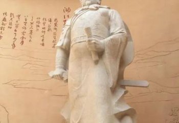 公园岳飞雕塑厂家 户外摆件  现代岳飞雕塑加工厂