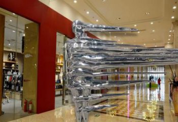 锻造男人雕塑厂家  酒店小品 户外不锈钢男人雕塑定做