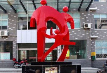 中式计生雕塑厂家  公园小品  现代不锈钢计生雕塑制作
