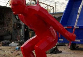 现代滑板雕塑厂家 大型体育摆件  烤漆不锈钢滑板雕塑制作