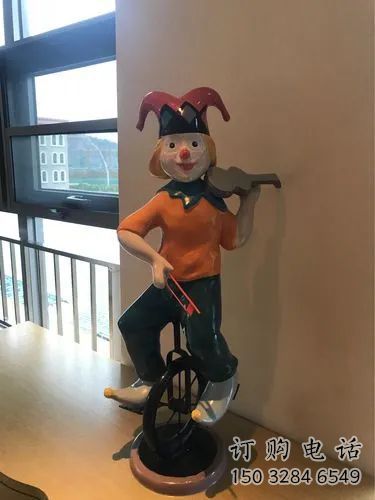 喷漆小丑雕塑厂家 中式小品 广场小丑雕塑厂 喷漆小丑雕塑厂家 中式小品 广场小丑雕塑厂