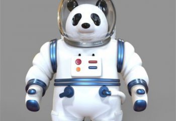 异形宇航员雕塑厂家 现代小品  创意宇航员雕塑加工厂