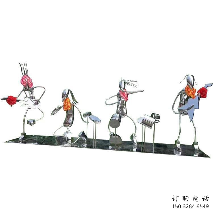 几何乐队雕塑厂家 公园小品 不锈钢户外乐队雕塑工厂 几何乐队雕塑厂家 公园小品 不锈钢户外乐队雕塑工厂