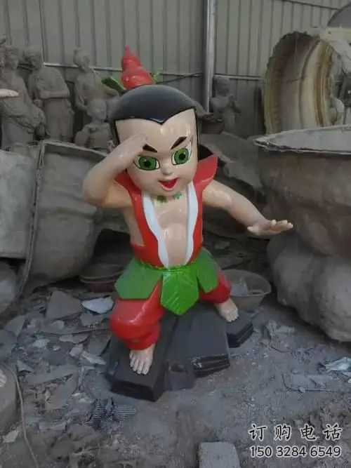 大型葫芦娃雕塑厂家  公园小品  广场葫芦娃雕塑价格