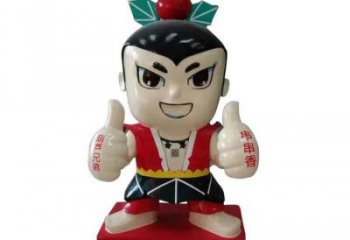 现代葫芦娃雕塑厂家 大型别墅区摆件  彩绘葫芦娃雕塑制作